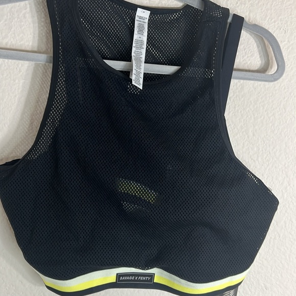 Size 2X Savage X Fenty women’s PIN UP LOW-IMPACT SPORTS BRA - Picture 4 of 12